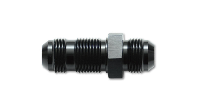 Vibrant -20AN Flare Straight Bulkhead Adapter Fitting - Aluminum - awdtuningtx