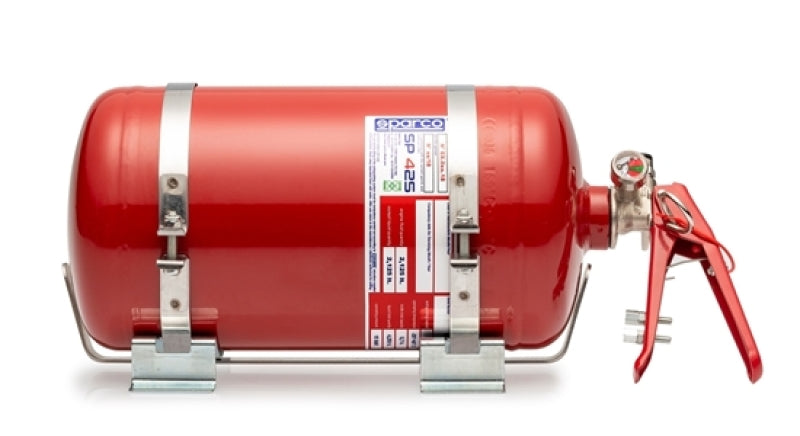 Sparco 4.25 Liter Mechanical Steel Extinguisher System - awdtuningtx