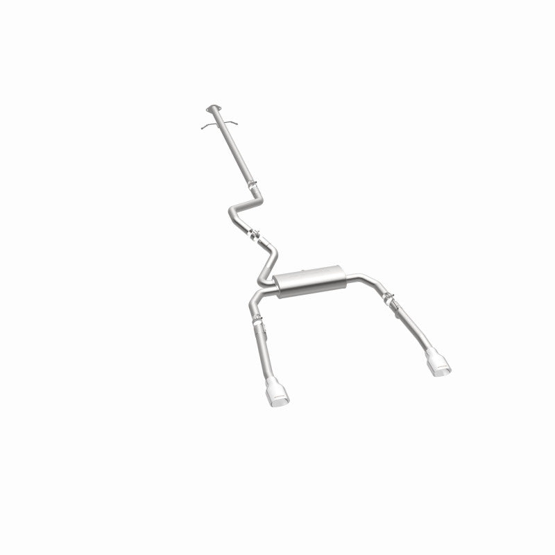 MagnaFlow 13 Dodge Dart L4 1.4L T/C Dual Split Rear Exit Stainless Cat Back Perf Exhaust - awdtuningtx