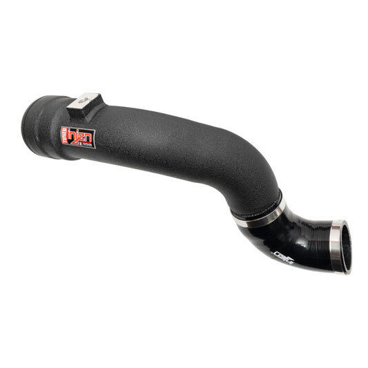 Injen 17-22 Ford F250/F/350/F-450/F-550 V8-6.7L Turbo Diesel Wrnkl Blk Intercooler Cold Side Piping - awdtuningtx