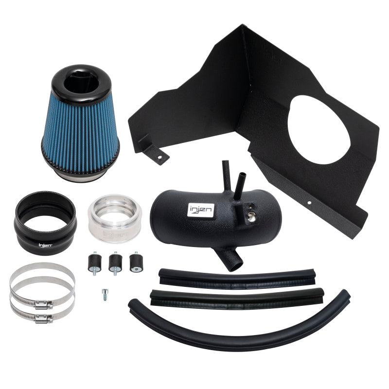 Injen 22-23 Kia Stinger 2.5L Turbo L4 Wrinkle Black Short Ram Tuned Intake System - awdtuningtx