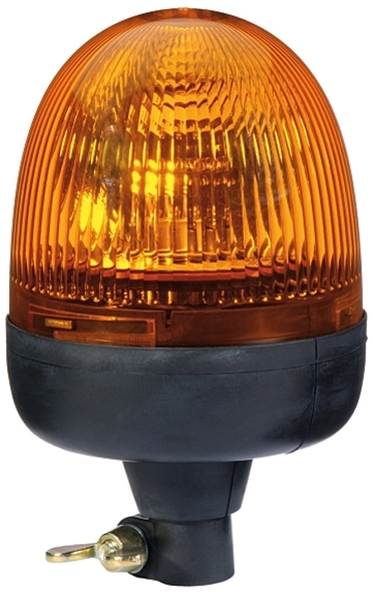 Hella Rota Compact 12V Amber Lens Beacon w/ Flexible Pole Mount - awdtuningtx