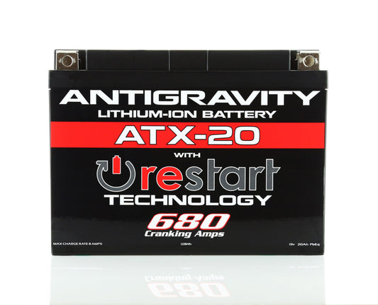 Antigravity YTX20 Lithium Battery w/Re-Start - awdtuningtx