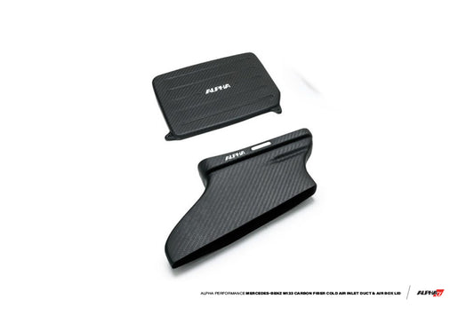AMS Performance 14-18 Mercedes-Benz CLA 45 AMG 2.0T Alpha Cold Air intake w/Carbon Fiber Lid & Duct - awdtuningtx