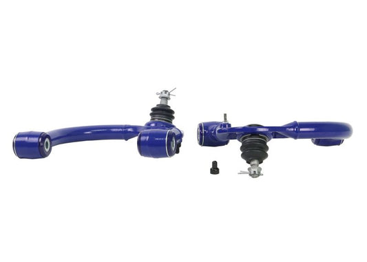 SuperPro 03-23 Toyota 4Runner / 10-23 Lexus GX460 Fixed Offset Front Upper Control Arm Set - awdtuningtx