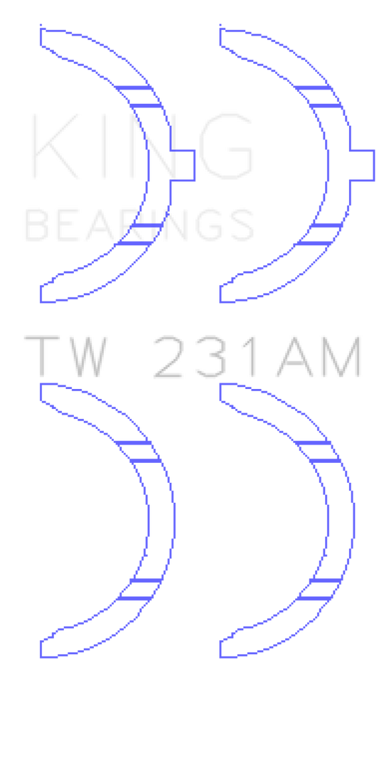 King Toyota 1A/2A/3A/4A Thrust Washer Set - awdtuningtx