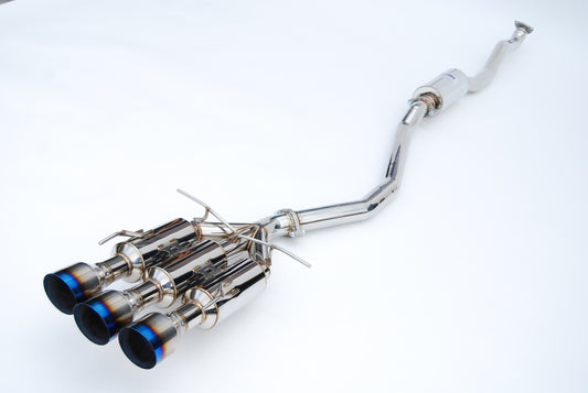Invidia 17+ Honda Civic SI Sedan Gemini Triple Titanium Tip Cat-back Exhaust - awdtuningtx
