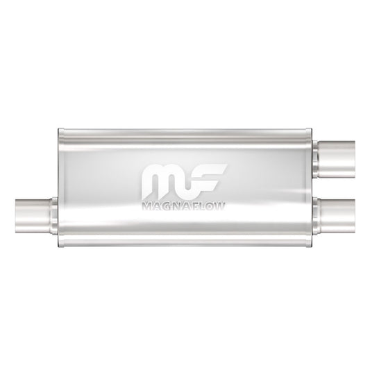 MagnaFlow Muffler Mag SS 18X5X8 2.5X2.5/2.5 O - awdtuningtx