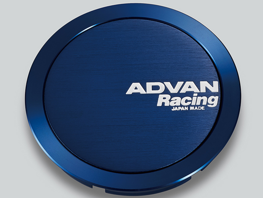 Advan 73mm Full Flat Centercap - Blue Anodized - awdtuningtx