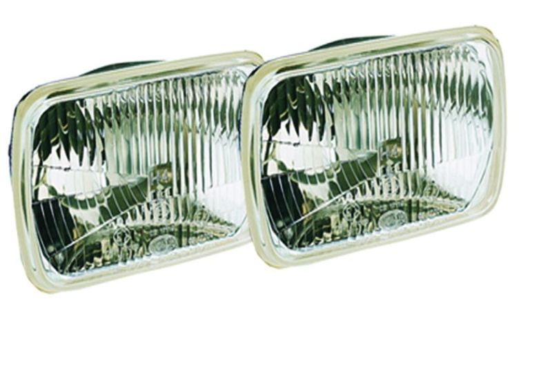 Hella Vision Plus 8in x 6in Sealed Beam Conversion Headlamp Kit (Legal in US for MOTORCYLCES ONLY) - awdtuningtx
