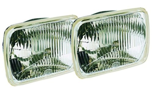Hella Vision Plus 8in x 6in Sealed Beam Conversion Headlamp Kit (Legal in US for MOTORCYLCES ONLY) - awdtuningtx