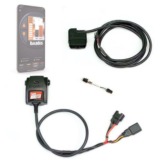 Banks Power Pedal Monster Kit (Stand-Alone) - Molex MX64 - 6 Way - Use w/Phone - awdtuningtx