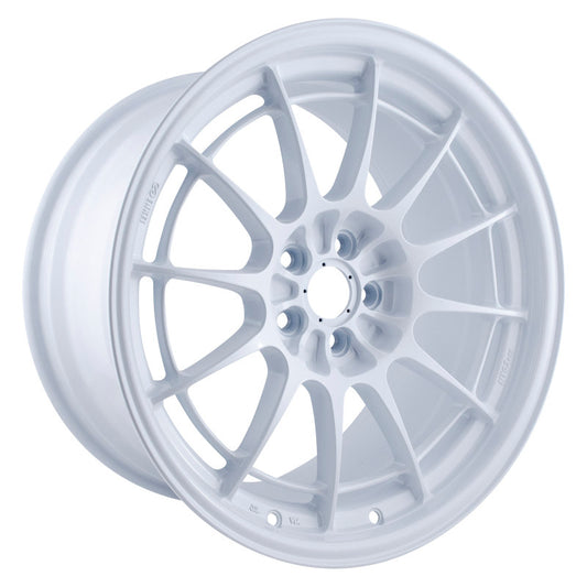 Enkei NT03+M 18x9.5 5x114.3 40mm Offset 72.6mm Bore Vanquish White Wheel (MOQ of 40) - awdtuningtx