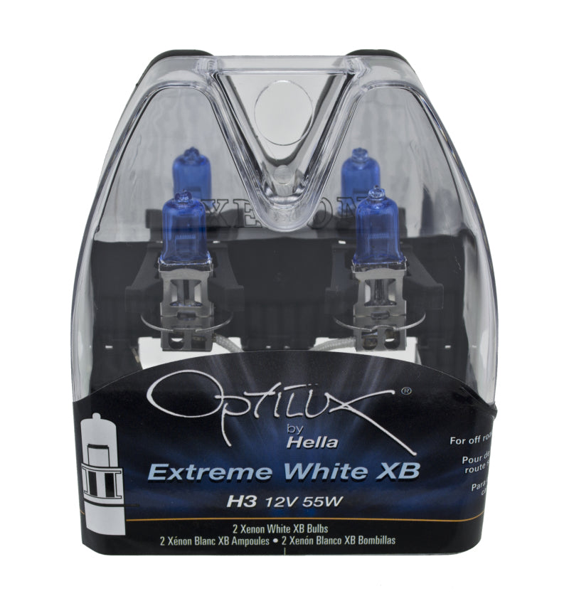 Hella H3 12V 55W Xen White XB Bulb (Pair) - awdtuningtx