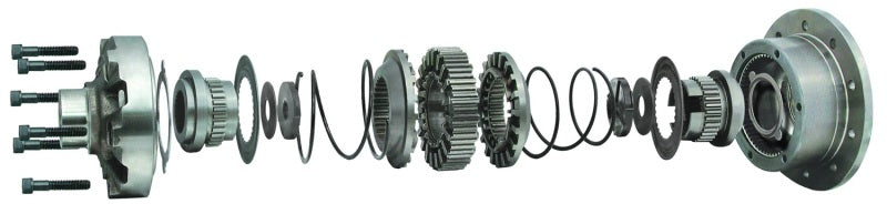 Eaton Detroit Locker Differential 30 Spline 1.30in Axle Shaft Diameter 4 Pinion Front 8in Rear 8in - awdtuningtx
