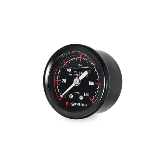 Grams Performance 0-120 PSI Fuel Pressure Gauge - awdtuningtx