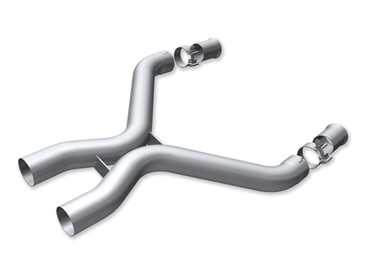 Borla 11-12 Ford Mustang GT/Shelby GT500  5.0L/5.4L 8cyl AT/MT 6speed RWD X Pipe - awdtuningtx
