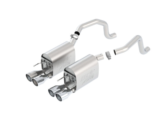 Borla 09-12 Chevy Corvette C6 Coupe/Convertible 6.2L 8cyl Aggressive ATAK Exhaust - awdtuningtx