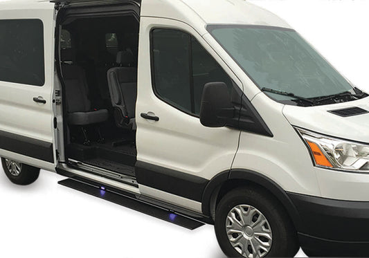 AMP Research 19-21 Mercedes Sprinter Van PowerStep - Black - awdtuningtx
