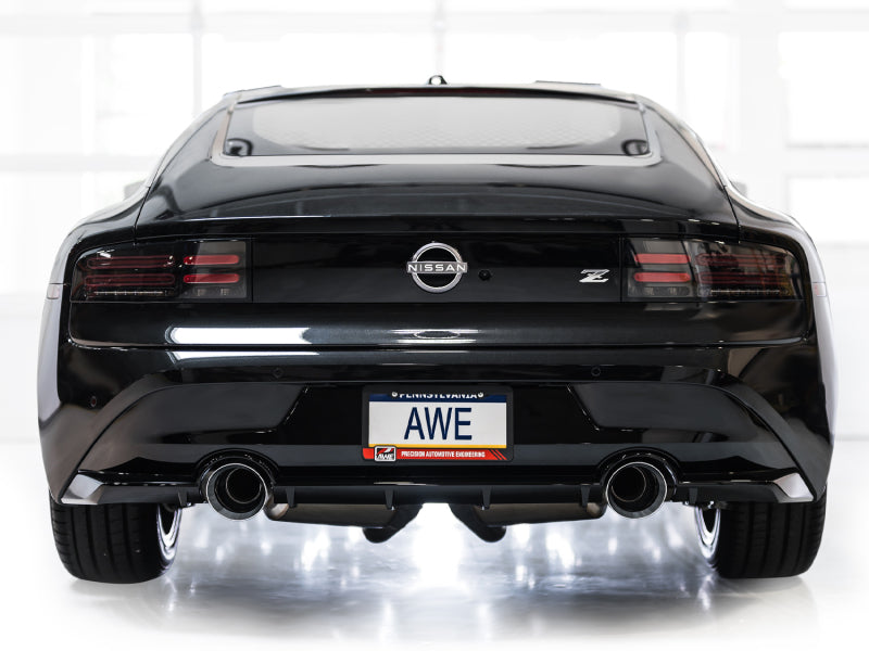AWE 2023 Nissan Z RZ34 RWD Track Edition Catback Exhaust System w/ Chrome Silver Tips - awdtuningtx