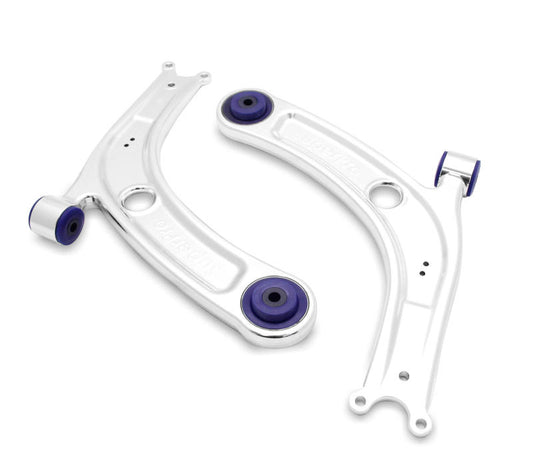 SuperPro 2015 Audi A3 Quattro Premium Front Lower Forged Alloy Control Arm Kit - awdtuningtx
