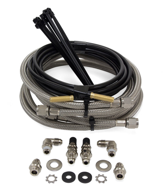 Air Lift Loadlifter 5000 Ultimate Plus Stainless Steel Air Line Upgrade Kit - awdtuningtx