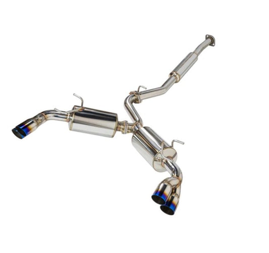 REMARK Sports Touring CatBack Exhaust, Toyota GR86 / Subaru BRZ 2022+, Burnt Stainless Tip - awdtuningtx