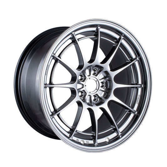 Enkei NT03+M 18x9.5 5x108 40mm Offset 72.6mm Bore Hyper Silver Wheel - awdtuningtx