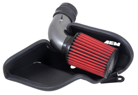 AEM 11-14 Volkswagen Jetta 2.0L L4 - Cold Air Intake System - Gunmetal Gray - awdtuningtx