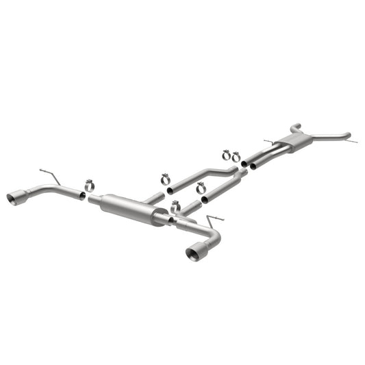 MagnaFlow 07 Audi Q7 V8 4.2L Dual Split Rear Exit Stainless Cat-Back Perf Exhaust - awdtuningtx