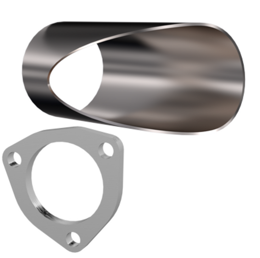 QTP 3in Weld-On QTEC DIY Cutout Pipe - awdtuningtx
