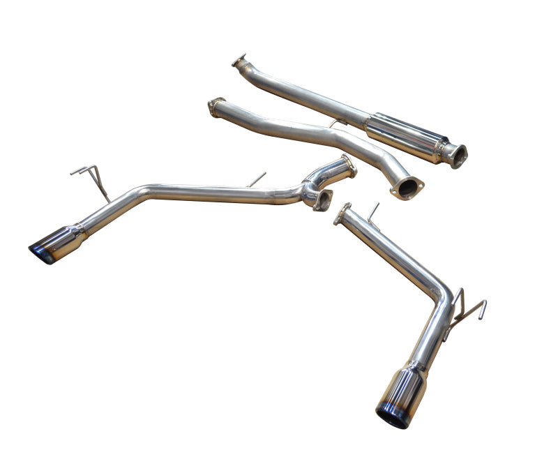 Injen 16-20 Honda Civic 1.5L Turbo 4Cyl (Sedan) 63mm SS Cat-Back Exhaust w/ Dual Burnt Titanium Tips - awdtuningtx