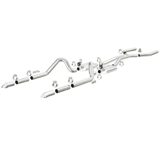 MagnaFlow Sys C/B 64-66 Ford Mustang 2.5inch - awdtuningtx