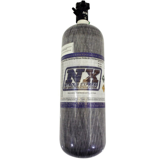 Nitrous Express Composite Bottle w/Lightning 500 Valve (6.79 Dia x 23.25 Tall) - awdtuningtx