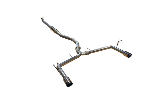 Injen 16-20 Honda Civic 1.5L Turbo 4Cyl (Sedan) 63mm SS Cat-Back Exhaust w/ Dual Burnt Titanium Tips - awdtuningtx