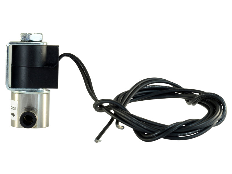 AEM Water/Methanol Injection System - High-Flow Low-Current WMI Solenoid - 200PSI 1/8in-27NPT In/Out - awdtuningtx