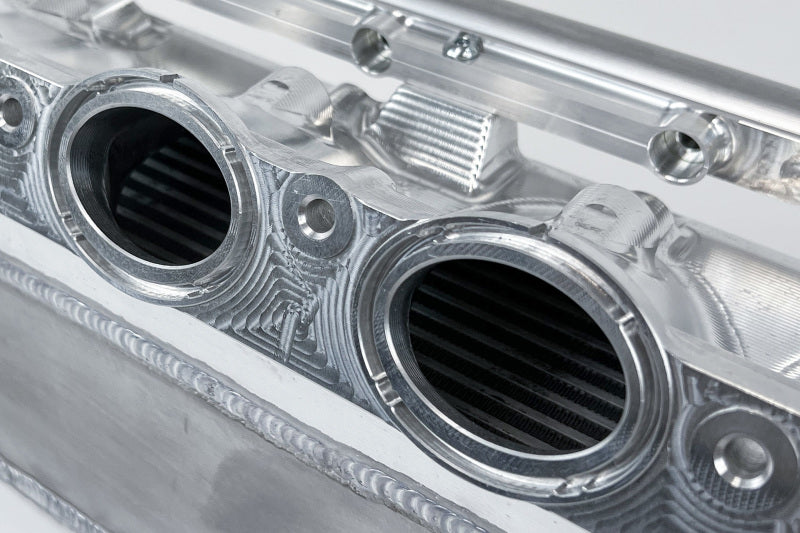 CSF Gen 2 B58 Race X Charge-Air-Cooler Manifold - Raw Billet Aluminum Finish - awdtuningtx