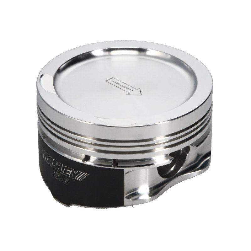 Manley Nissan (SR20DE/DET) 86.5mm +.5mm Oversized Bore 8.5:1 Dish Piston Set with Ring - awdtuningtx