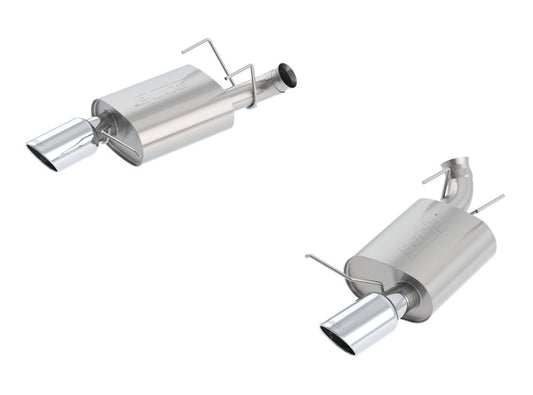 Borla 13-14 Mustang GT/Boss 302 5.0L V8 RWD Single Split Rr Exit S-Type Exhaust (rear section only) - awdtuningtx