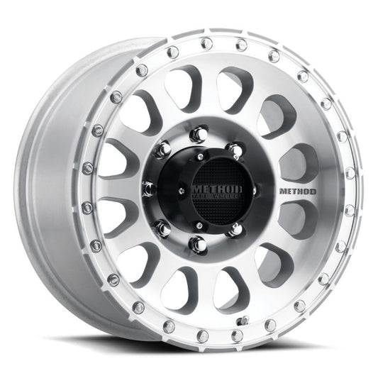 Method MR315 17x9 -12mm Offset 8x6.5 130.81mm CB Machined/Clear Coat Wheel - awdtuningtx