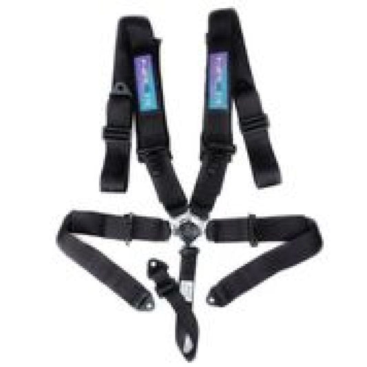 NRG 5PT 3in. Seat Belt Harness / Cam Lock - Black - awdtuningtx