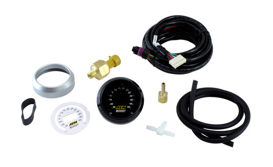 AEM 52mm Boost Digital Gauge -30-50psi - awdtuningtx