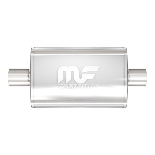 MagnaFlow Muffler Mag SS 18X4X9 2.5/2.5 C/C - awdtuningtx