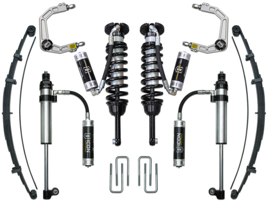ICON 05-15 Toyota Tacoma 0-3.5in/16-17 Toyota Tacoma 0-2.75in Stage 8 Suspension System w/Billet Uca - awdtuningtx