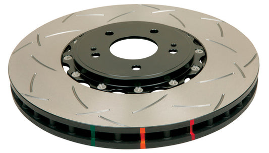 DBA 97-04 Corvette C5/C6 Front Slotted 5000 Series 2 Piece Rotor Assembled w/ Black Hat - awdtuningtx
