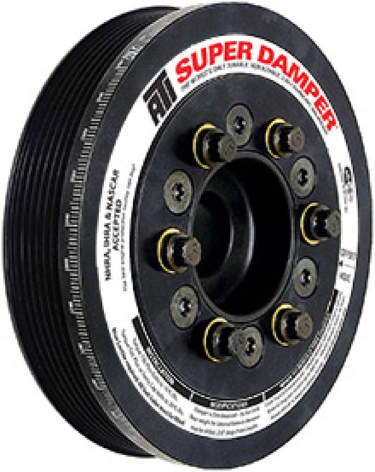 ATI Damper - 6.78in - Alum - 6 Grv - Ford 4.6 Mod - 05-10 - OEM Size - awdtuningtx