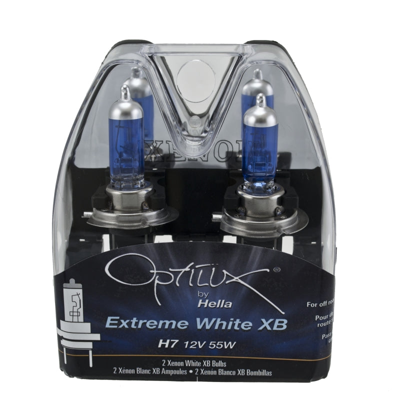 Hella Optilux 12V/55W H7 Extreme Blue Bulb (Pair) - awdtuningtx