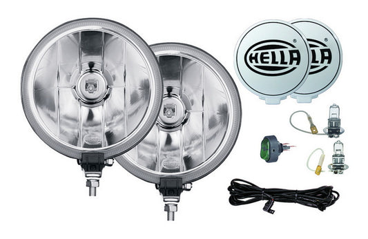 Hella 500FF 12V/55W Halogen Driving Lamp Kit - awdtuningtx