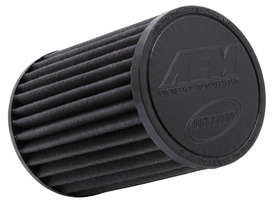 AEM Dryflow 3.5in. X 7in. Round Tapered Air Filter - awdtuningtx