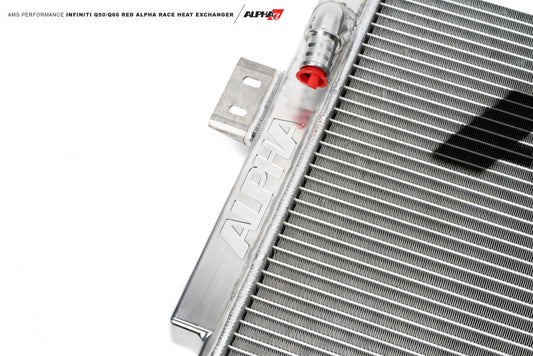 AMS Performance Infiniti 17+ Q60 / 16+ Q50 3.0TT VR30 Alpha Race Heat Exchanger - awdtuningtx